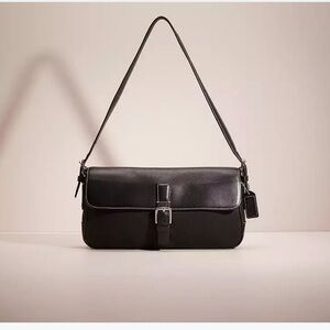 Coach Hampton Flap Vintage Shoulder Bag 7702